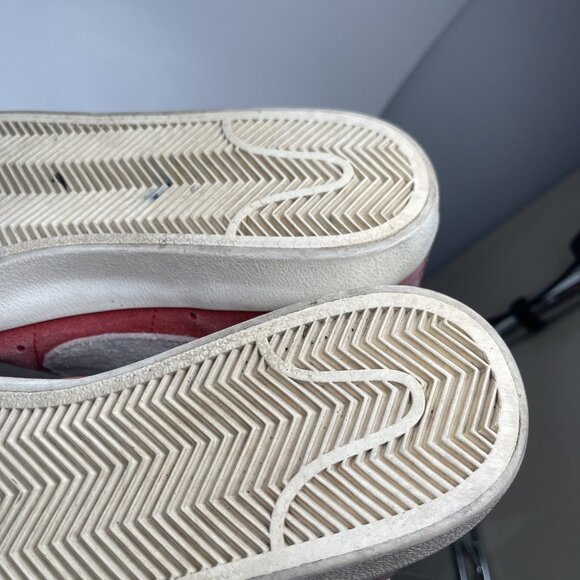 NIKE BLAZER MID '77 SUEDE HABANERO RED-WHITE-SAIL-BLACK Men SZ 7.5 - Picture 9 of 16